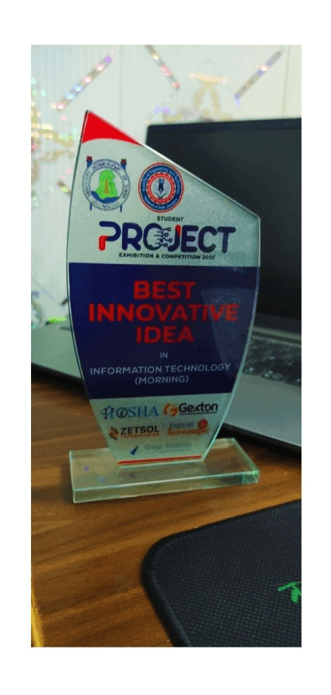 Best Innovative Idea trophy
